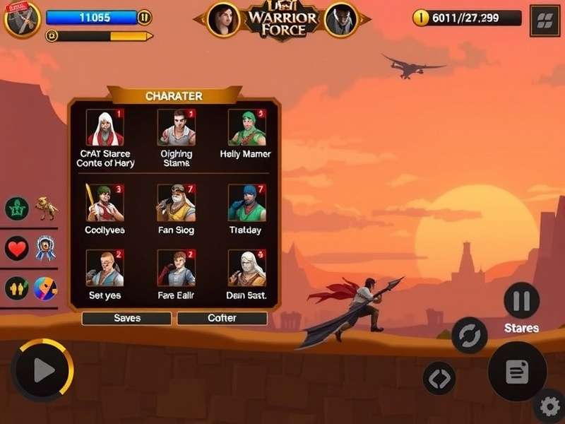 Desi Warrior Force character selection